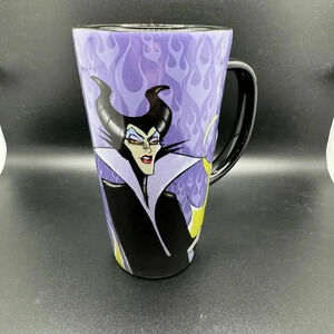 Disney Parks Maleficent Mug Purple and Black